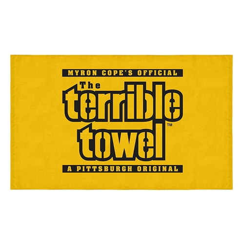 Pittsburgh STEELERS Official Gold Original Terrible Beach Towel