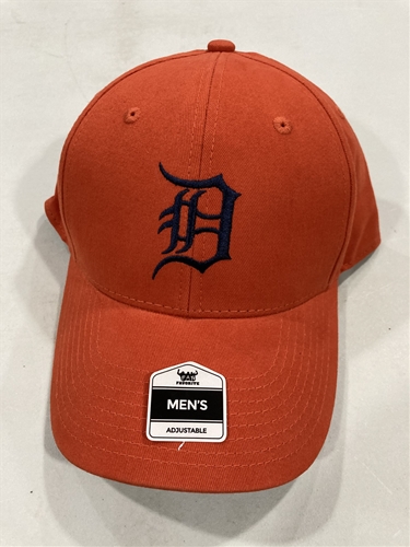 Detroit Tigers MLB Orange Mass Basic MVP Adjustable Hat *NEW*