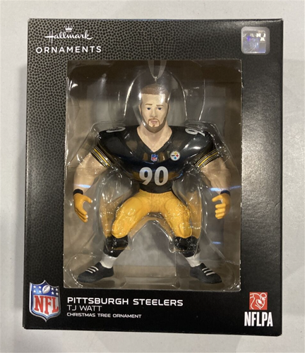 T. J. Watt Pittsburgh STEELERS NFL Hallmark Ornament *NEW*