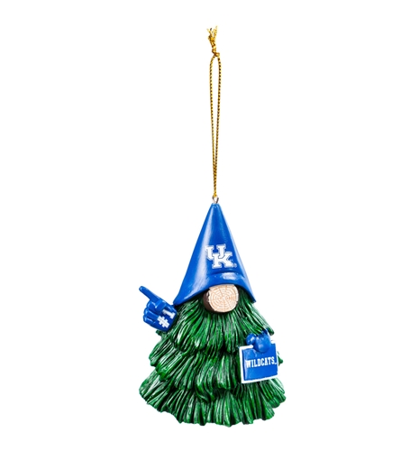 Kentucky Wildcats NCAA Gnome Tree Character Ornament - 6ct Case *SALE*