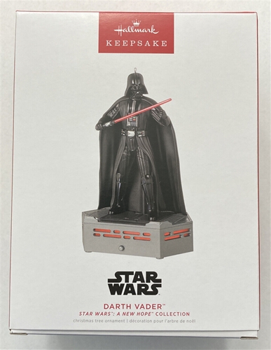Hallmark STAR WARS A New Hope Darth Vader Storyteller Keepsake Ornament *NEW*