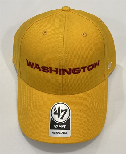 Washington Commanders Legacy NFL Gold MVP Adjustable HAT *SALE*