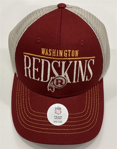 Washington Commanders Legacy NFL RAZOR Red Straightaway MVP Mesh Snapback Hat