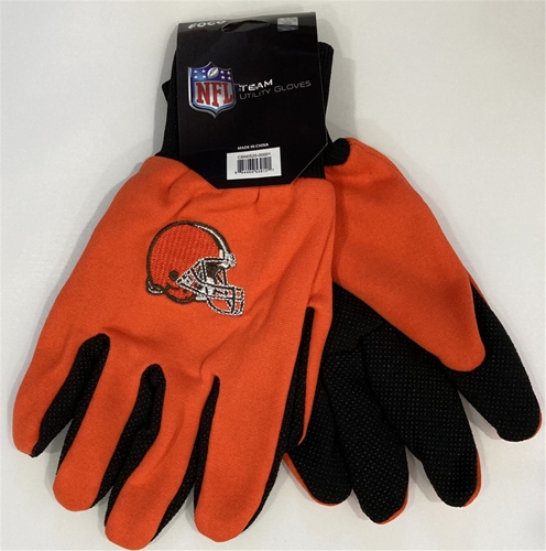 Cleveland Browns NFL 2 Tone Sport Utility Work Gloves