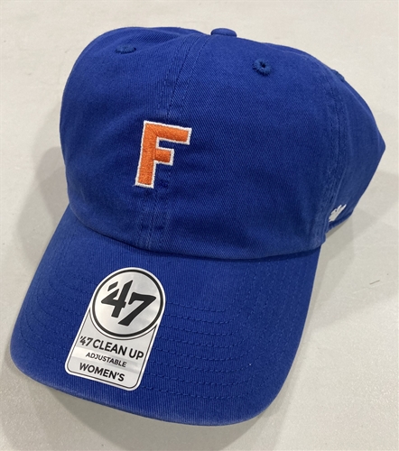 Florida Gators Vintage NCAA Royal Base Runner Women's Clean Up Adjustable Hat *NEW*