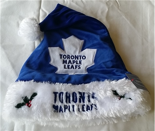 Toronto Maple Leafs NHL Basic Holiday 18" Christmas Santa Hat
