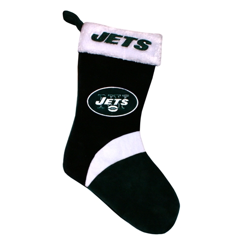 New York Jets NFL Basic Holiday 17" Christmas Stocking