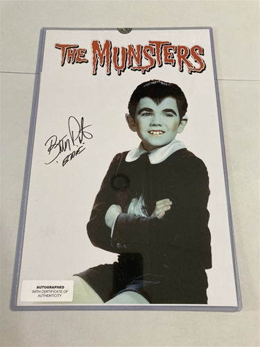 Butch Patrick Signed The Munsters Special Edition 11"x17" Classic TV Series Poster w/ COA