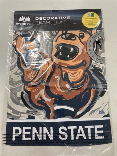 Penn State Nittany Lions NCAA Justin Patten 2-Sided Garden Flag *NEW*