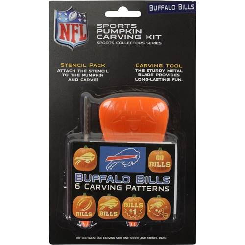 Foranderlig Blodig Traktor Buffalo Bills NFL Team Logo Pumpkin Carving Kit