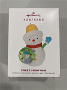 2019 Hallmark Sweet Snowman Limited Edition Keepsake Ornament *SALE*