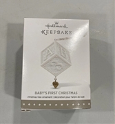 2015 Hallmark Baby's First Christmas Porcelain Keepsake Ornament *NEW*