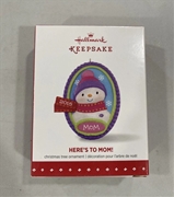 2015 Hallmark Here's to Mom Keepsake Ornament *NEW*