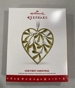 2016 Our First Christmas Hallmark Keepsake Ornament *NEW*