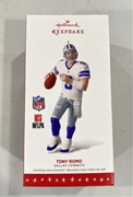 2016 Tony Romo Dallas Cowboys Hallmark Keepsake Ornament *NEW*