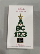 2019 Hallmark A+ Teacher Keepsake Ornament *NEW*