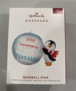 2019 Hallmark Baseball Star Keepsake Ornament *NEW*