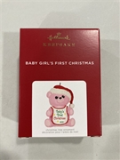 2021 Hallmark Baby Girl's First Christmas Keepsake Ornament *SALE*