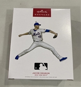 2022 Hallmark Jacob Degrom New York Mets Keepsake Ornament *NEW*