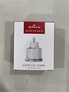 2022 Hallmark Cute Lil' Cake Mini Keepsake Ornament *NEW*