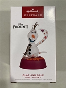 2022 Hallmark Disney Frozen II Olaf and Gale Magic Sound Keepsake Ornament *NEW*