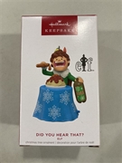 2023 Hallmark elf Did You Hear That? Keepsake Ornament *SALE*