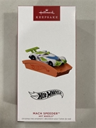 2023 Hallmark Hot Wheels Mach Speeder Magic Light Keepsake Ornament *SALE*