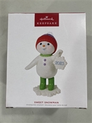 2023 Hallmark Sweet Snowman Keepsake Ornament *SALE*