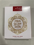 2023 Hallmark Thank You, Mom Keepsake Ornament *NEW*