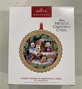 2023 Hallmark Disney Mickey's Christmas Carol 40th Anniversary Keepsake Ornament *NEW*