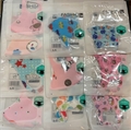 12 Count Assorted Design Children's Reusable Face Masks w/ Ear Loops