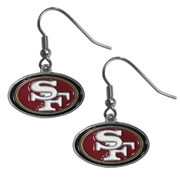 San Francisco 49ers NFL Dangle Earrings *NEW*