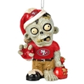 San Francisco 49ers NFL Resin Zombie Ornament