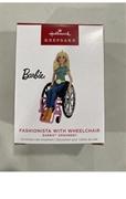 2023 Hallmark Fashionista With Wheelchair Barbie Keepsake Ornament *NEW*