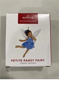 2023 Hallmark MINI Petite Pansy Fairy Keepsake Ornament *NEW*