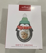 2023  Hallmark Baby's 1st Christmas Keepsake Photo Holder Ornament *NEW*
