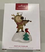 2023 Hallmark Festive Fiddler Keepsake Ornament *NEW*