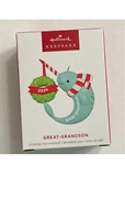 2024 Hallmark Great Grandson Narwhal Keepsake Ornament *NEW*