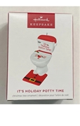 2024 Hallmark It's Holiday Potty Time Keepsake Ornament *NEW*