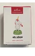 2024 Hallmark Meh Unicorn Shoebox Keepsake Ornament *NEW*