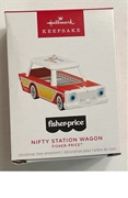2024 Hallmark Nifty Station Wagon Fisher-Price Keepsake Ornament *NEW*