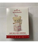 2016 Hallmark Baby Girl's First Christmas Keepsake Ornament *NEW*