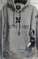 Notre Dame Fighting Irish NCAA Slate Grey OHT Mens Two Peat Headline Hoodie *SALE* Size M
