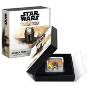 2022 Niue Star Wars The Mandalorian Ahsoka Tano Poster 1 oz .999 Silver Proof Coin *NEW*