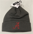 Alabama Crimson Tide NCAA Charcoal Mass Knit Cuff Cap Hat *NEW*