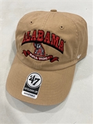 Alabama Crimson Tide NCAA Khaki Region Clean Up Adjustable Hat *NEW*