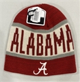 Alabama Crimson Tide NCAA Red Mass Tackle Knit Beanie *NEW*