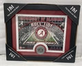 Alabama Crimson Tide NCAA 11" x 9" Framed & Matted Stadium Photo Mint w/ Coin *NEW*