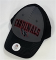 Arizona Cardinals NFL Charcoal Blackball Gradient MVP Adjustable Hat