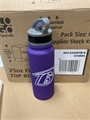 Baltimore Ravens NFL 25oz Single Wall Stainless Steel Flip Top Water Bottle *NEW* - 6ct Case